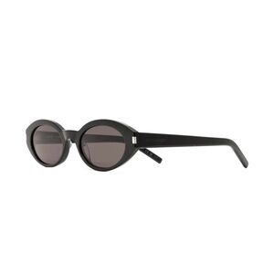 Black Round Women's Sunglasses